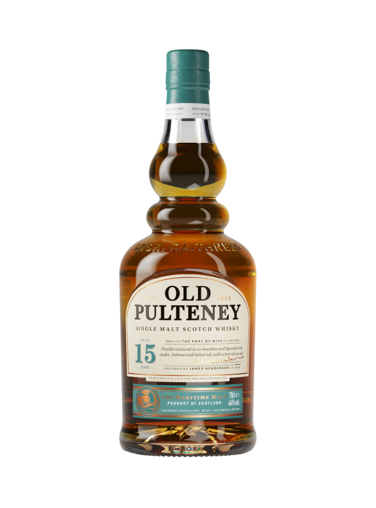 15 Years Old Single Malt Scotch Whisky – Old Pulteney Whisky