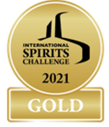 Old Pulteney 25YO ISC Gold 2021 award medal