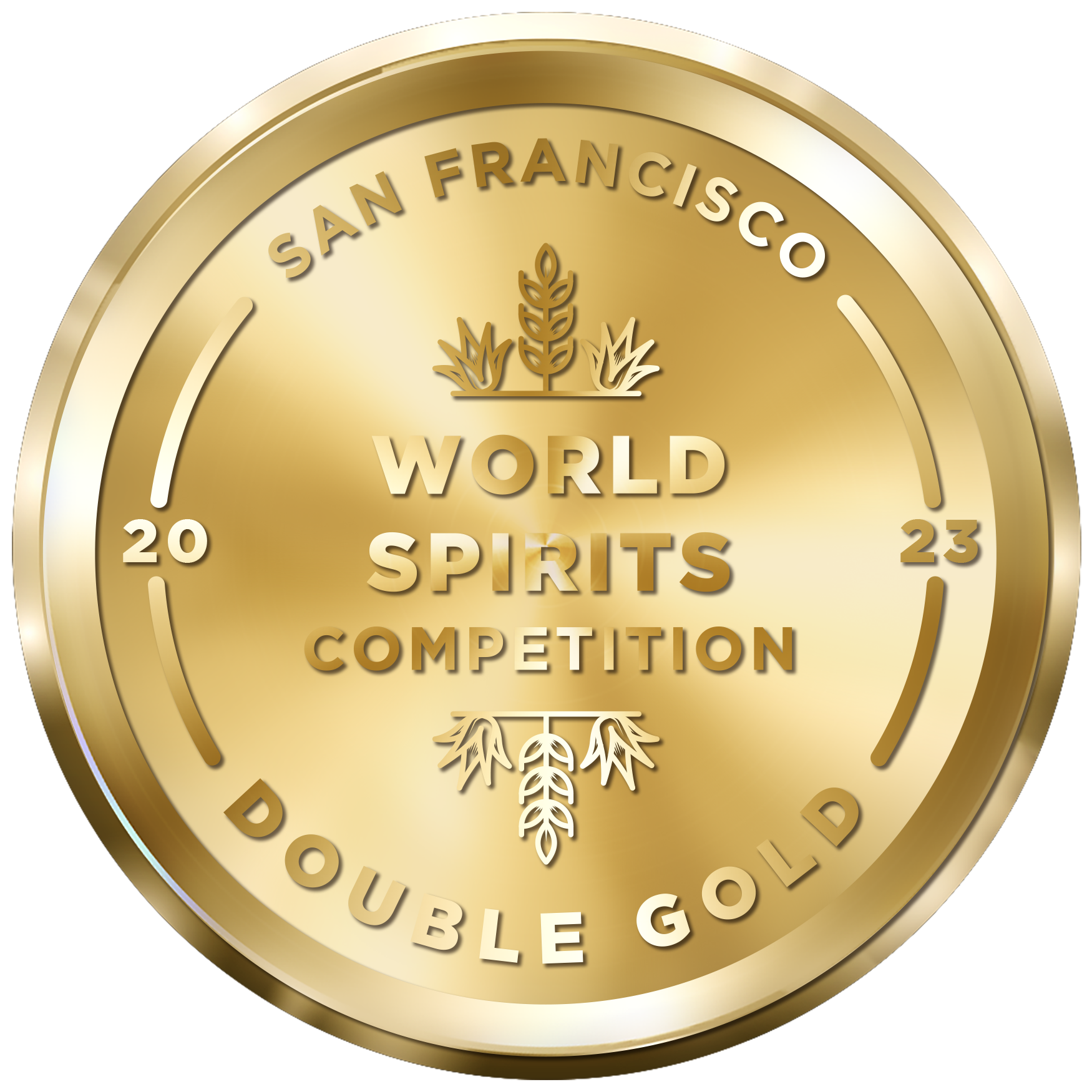 Old Pulteney Huddart SFWSC 2023 Double Gold (award medal)