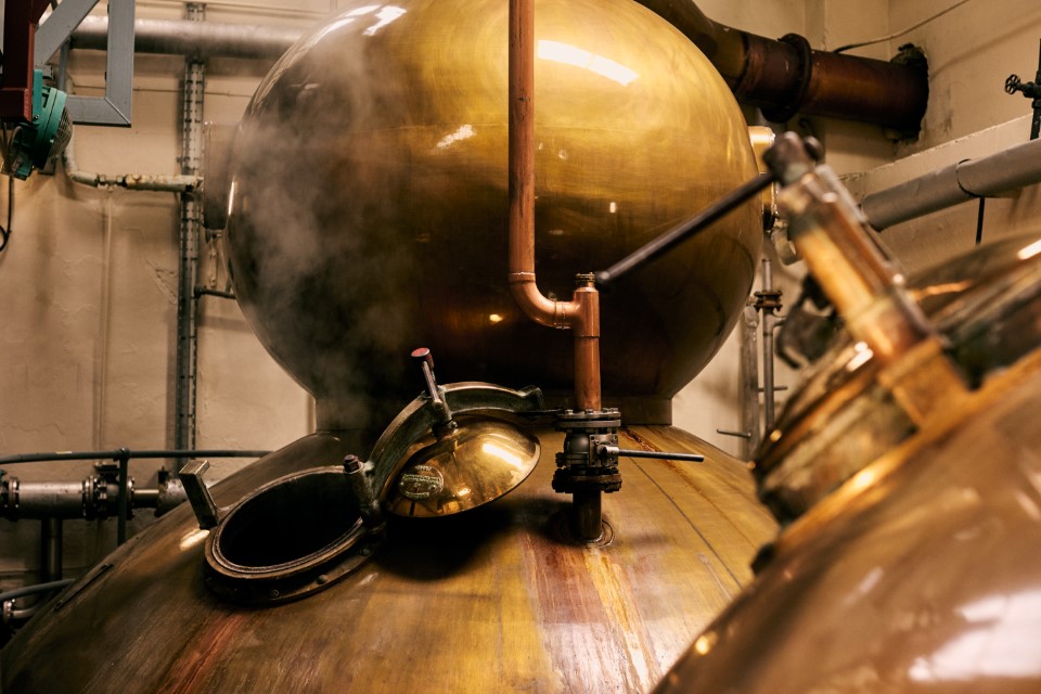 Olt Pulteney whisky still